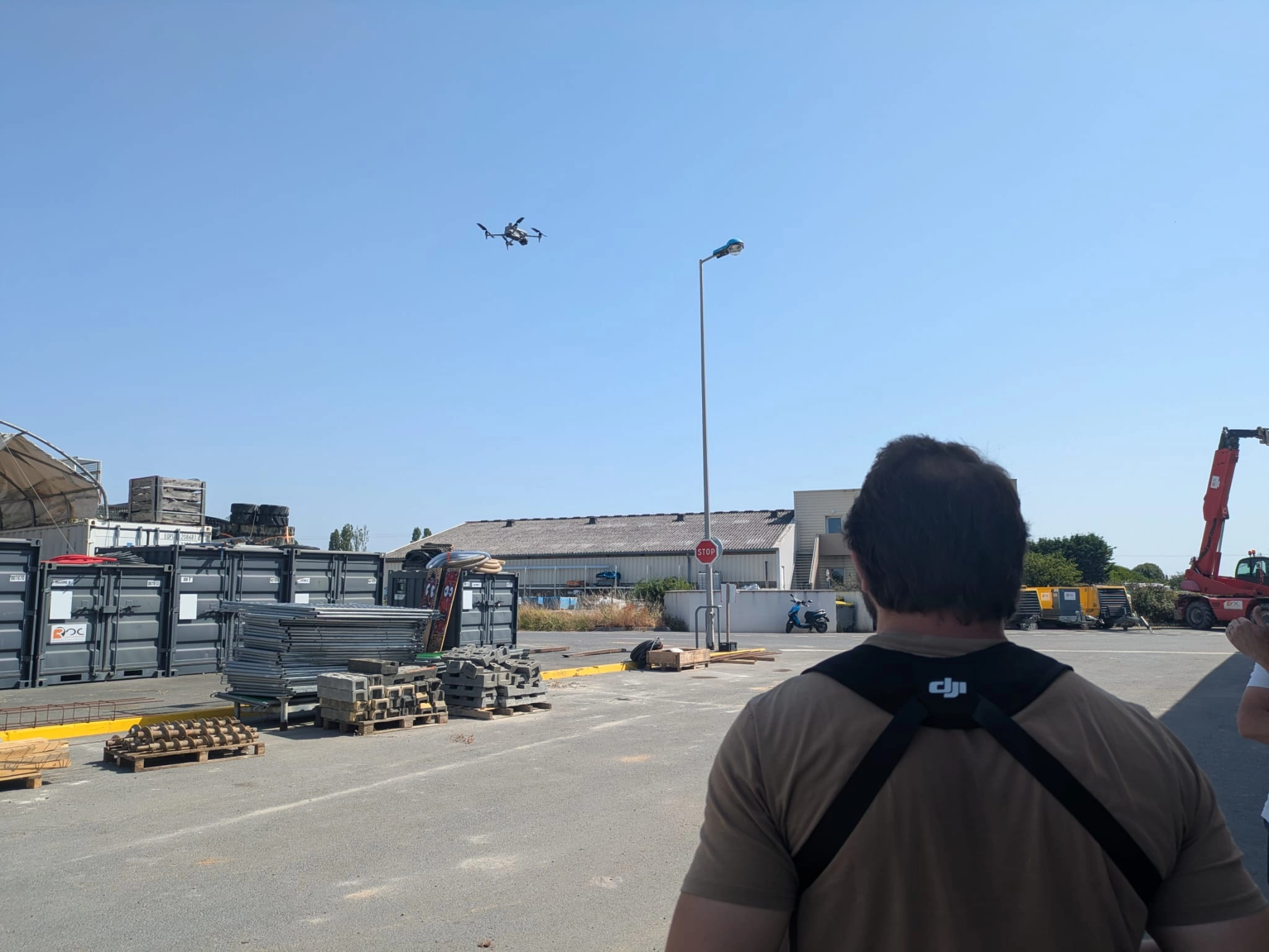 Essai Drone en vol